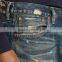 Biker Jeans Blue Denim jeans pantalon (LOTK015)