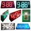 Red led light 24inch gas station sign board