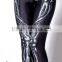 Mechanical Bones Black/white Leggings,High-Waisted digital print leggings for women