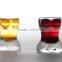 woman shape beer glass