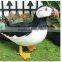 Full body birds ornaments taxidermy figurine garden falcon decoy