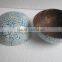 Nice design coconut shell bowl with eggshell outside, wholesale bowl from Vietnam
