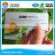 perfect transparent visiting card with high workmanship