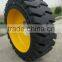 road roller tyre 14/70-20 20.5-25 solid tires for Liugong CLG618A roller with yuchai engine