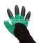 Wholesale Planting Raking Digging Claw Garden Gloves ,Garden Genie Gloves