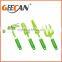 Colorful mini size garden tool set for kids chidren