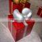 Large frp Christmas gift box for outdoor