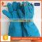DDSAFETY Green cow grain leather working gloves