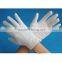 White Dress Gloves Polyester Cotton