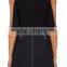Customized Wholesale Lady's Apparel Fashion Design Crepe Open-shoulder Top(DQM021T)