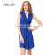 Maxnegio wholesale deep v neck short summer dress