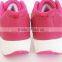 Latest PU insole pink PU upper winter shoes for women