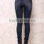 New Arrival High Rise Skinny Jeans For Women Dark Denim Faded Pants Fashion Slim Jeans