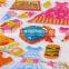 Children puffy sticker ,handbag multicolor decoration stikcer bubble DIY sticker foil sticker