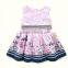 flower girl dresses children frocks design stripe tutu dress 2015 new design fashion baby dress children