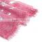 Cotton Polyester Blend Scarves & Wraps Rectangle Silver Fuchsia Feather Custom Made Scarf