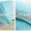 China Wholesale Happy Blue bedding set Flannel Blanket