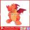 High quality lifelike double dragon spray fire dragon plush toy wholesale