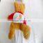 Custom soft teddy bears with flexible joint arms and legs