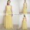 New styles A-line floot-length chiffon evening dresses long party evening dress AS235