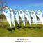 outdoor advertising custom cheap banner teardrop flag