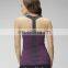 Nylon spandex high quality yoga tank top