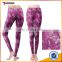 New pattern ladies custom design yoga pants fabric