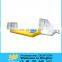 Colored inflatable water football field/soap soccer court