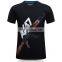 2017 new explosive 3D personality t shirt short sleeve men's t shirt plus size t shirt