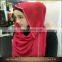 Fashion pearl chiffon hijab shawl scarf hijab muslim women long hijab scarf