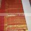 Women's Dress Indian Saree Zari Work Pallu Silk Sari Wedding Dress
