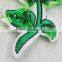 Garment Accessories beaded and sequin rose flower Patch