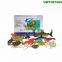 Ocean Sea Animal, Assorted Mini Vinyl Plastic Animal Toy Set, Under The Sea Life Figure Bath Toy for Child Educational Party C
