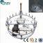 Beautiful easy install portable fountain round shape stainless steel water features fountain