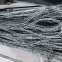 pole top make off; pole guying clamp; pole top