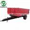 60-80 hp Farm Tractor Hydraulic Tipping Trailer