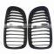 ABS matt black painted radiator mesh grill front bumper grills for BMW 3 series E90 LCI 2008-2011