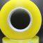 Base Color Milky White Caution Tape Printed Single Color Packing Tape for Paper Box
