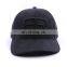 Unisex fashion black suede letter baseball caps