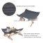 Cat Hammock Pet Cots for Small Animals Detachable Wooden Frame Square Hanging Cat Sofa Sleeping bed