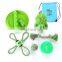 HQP-WJ114 HongQiang Pet supplies Dog toy monochrome set Gnawing toy set multi-material dog toy gift bag