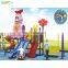 Cheap plastic slide playground 4 in 1slide playground