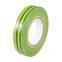 green and yellow color double colors insulation PVC electraical tape with glue