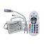 AC220V RGB 24 Key IR Remote Controller For SMD5050 LED Strips