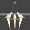 Modern Paper Crane LED Bird Design Pendant Lamp