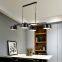Nordic creative simple restaurant retro industrial style chandelier bar table lamp 53 rotary restaurant industrial style Chandelier