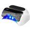 48W Ultraviolet light UV Gel Drying Machine Nail Art Salon Smart CCFL LED Nail Lamp for Manicure