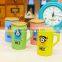 ME2 thief dads glaze cup With cover with a scoop of ceramic cup Yellow mugs