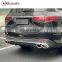 GLS class X167 to GLS63 Style body kit full set PP material for CLS with front bumper grille rear bumper with diffuser and tips