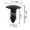 car Universal Green auto Plastic Fastener Trim Clips Door Panel Retainer